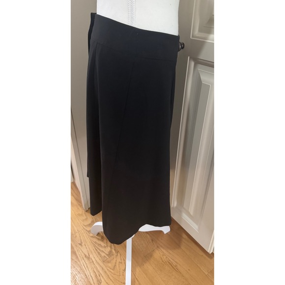 i.e Black Midi Skirt Career Casual Business Office Womens Ladies Size 6P EUC - Picture 4 of 10